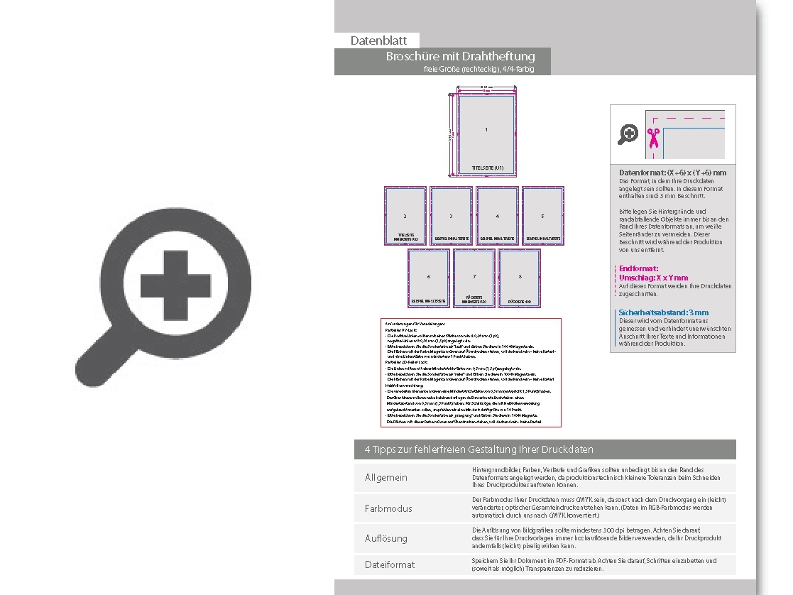 Product Bild hochwertige_brosch__re_mit_drahtheftung__24-seitig__freie_gr____e_(rechteckig)__4_4-farbig_bedruckt