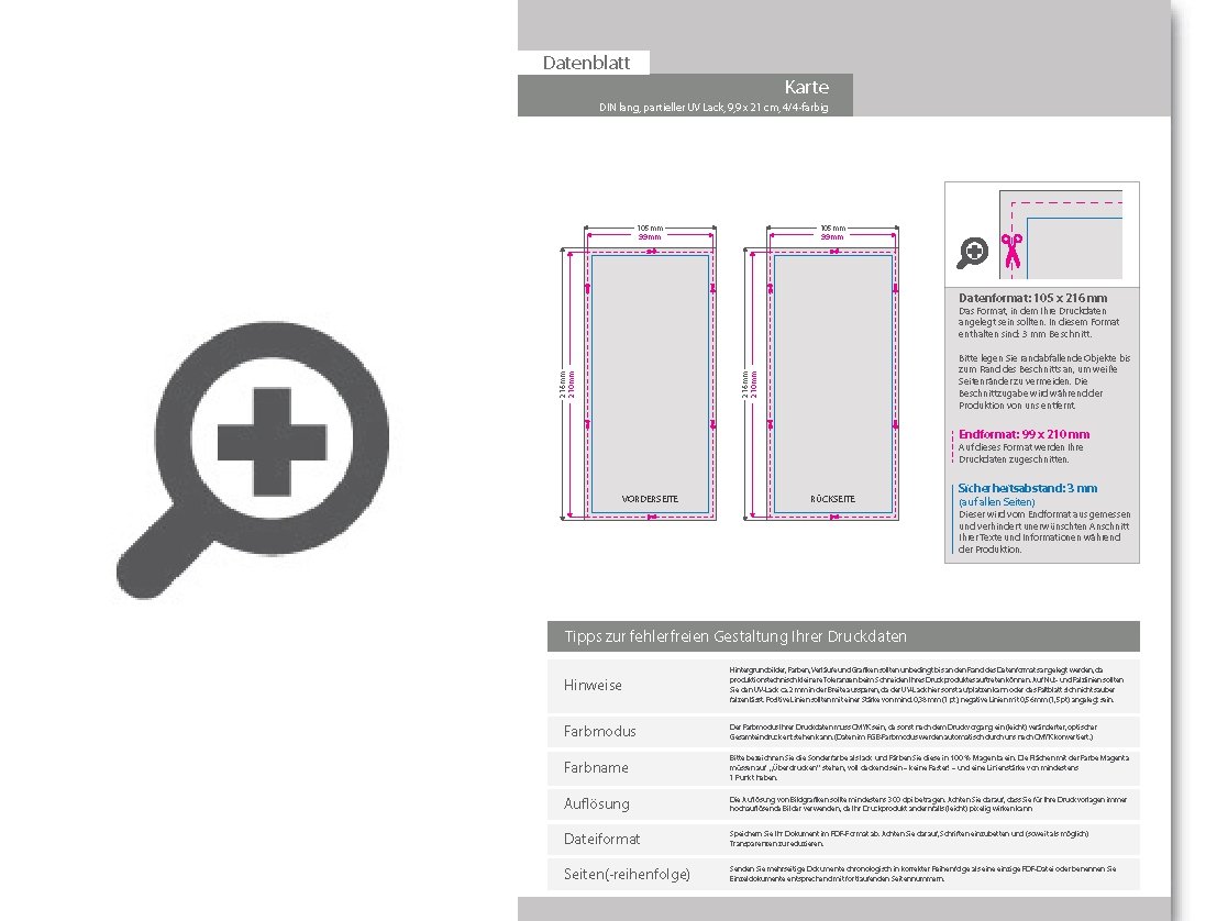 Product Bild trauerkarte_din_lang_4_4_farbig_mit_beidseitig_partieller_uv-lackierung