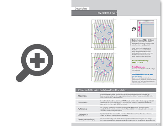 Product Bild kleeblatt-flyer